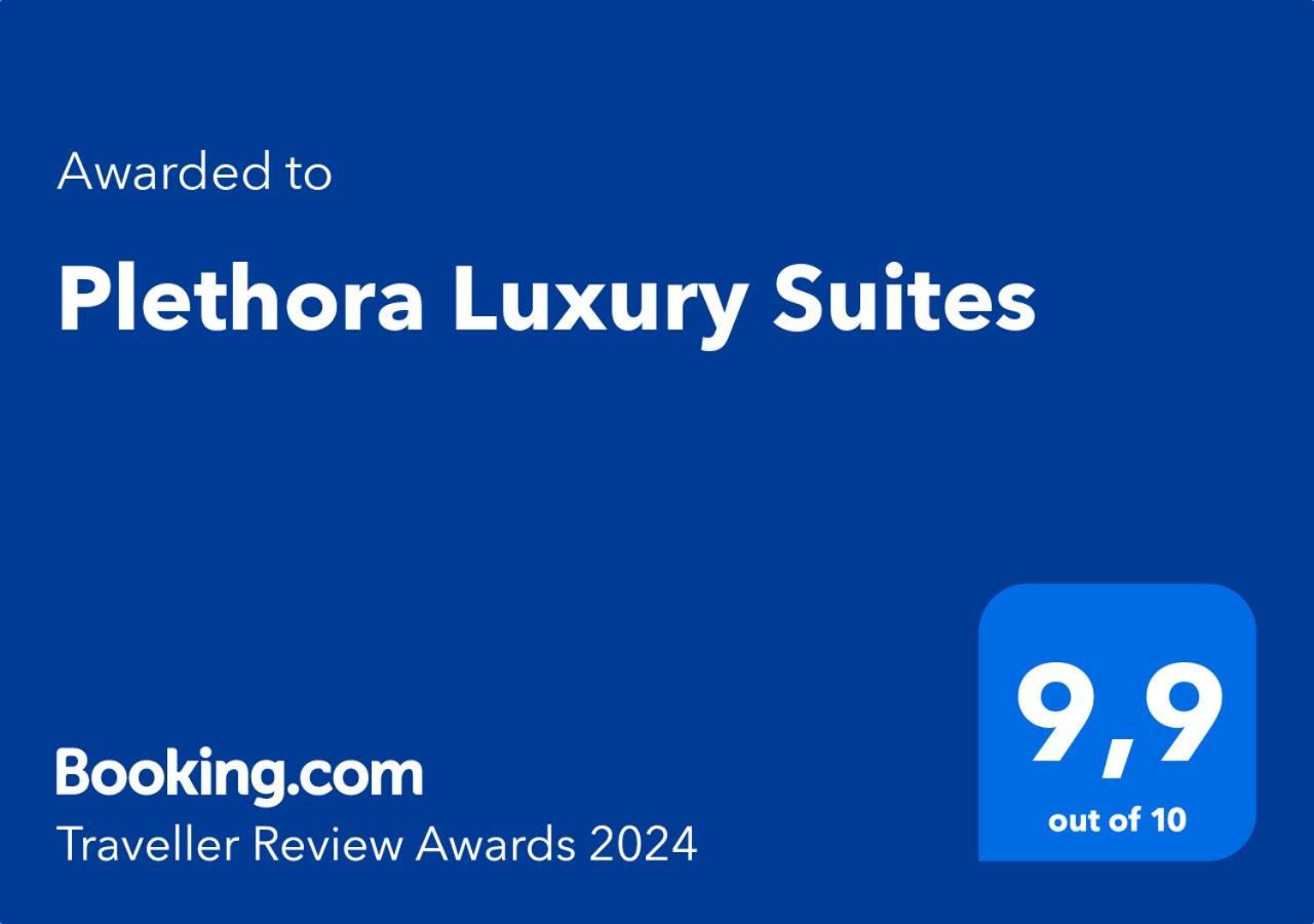 Plethora Luxury Suites Rodhiá Esterno foto