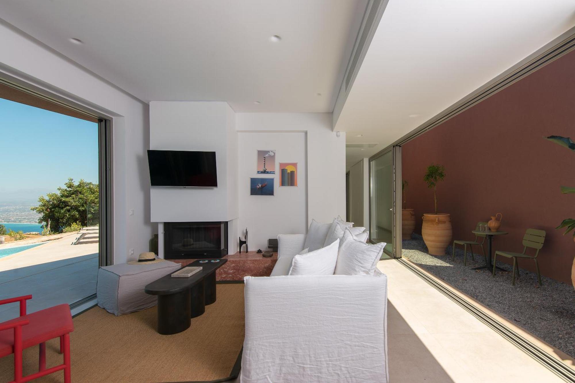 Plethora Luxury Suites Rodhiá Esterno foto