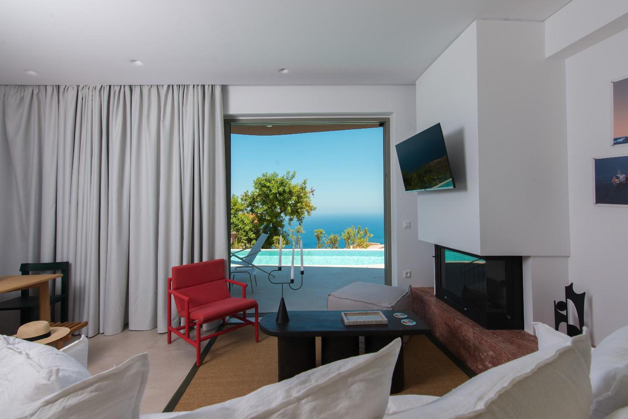 Plethora Luxury Suites Rodhiá Esterno foto
