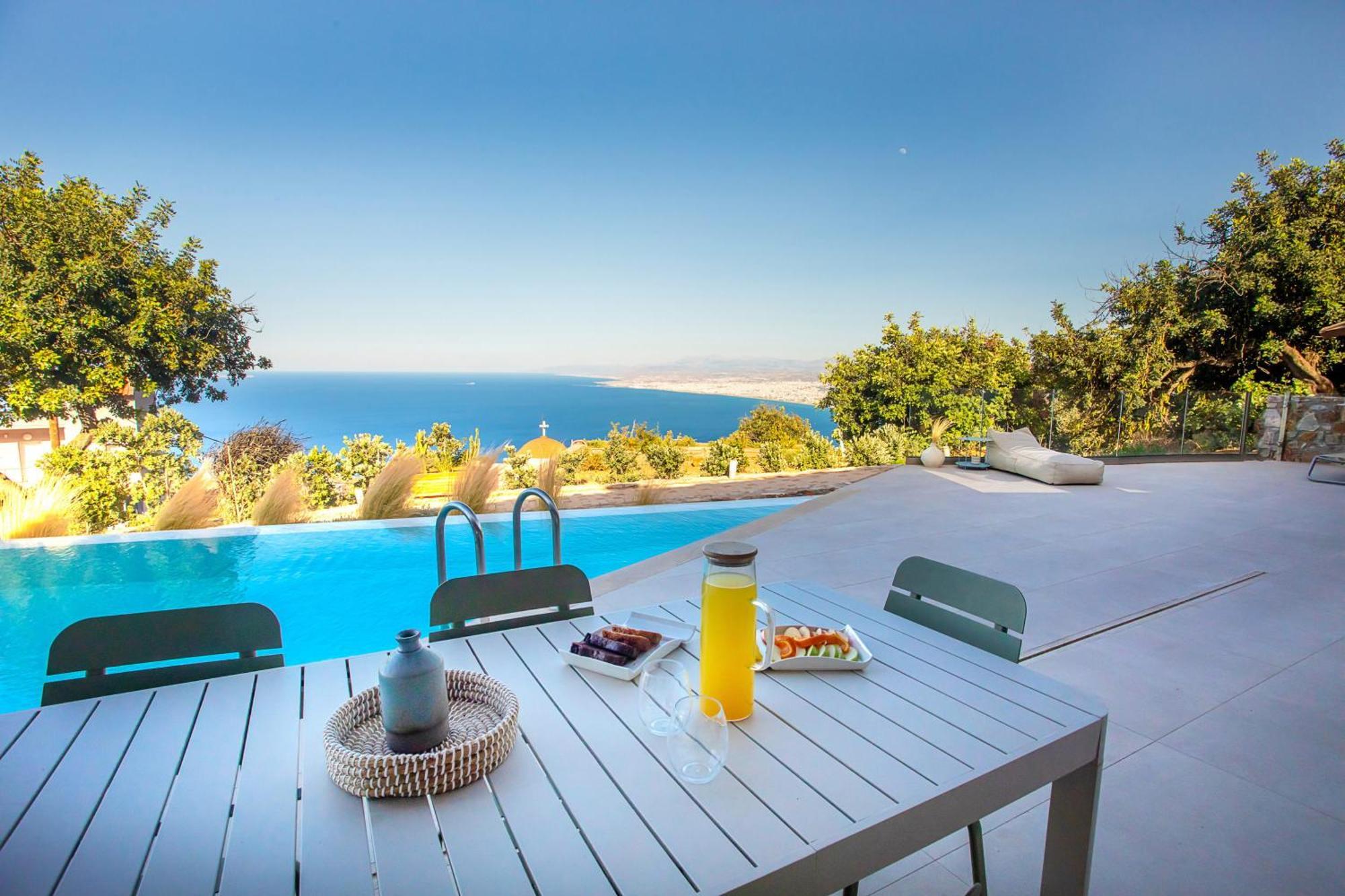 Plethora Luxury Suites Rodhiá Esterno foto