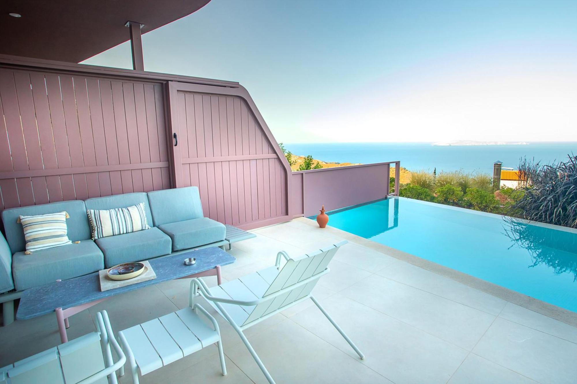 Plethora Luxury Suites Rodhiá Esterno foto
