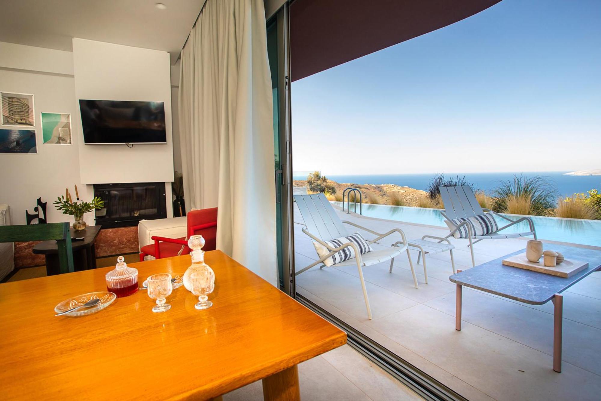 Plethora Luxury Suites Rodhiá Esterno foto